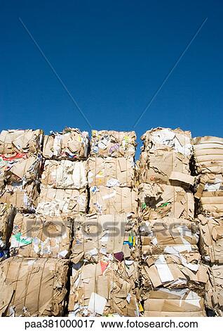 Bales of paper View Large Photo Image Stock Photo - Bales of paper. Fotosearch