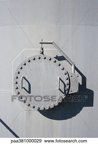 Door on vat View Large Photo Image Stock Photo - Door on vat. Fotosearch