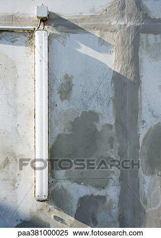 Fluorescent light on wall View Large Photo Image Stock Photography - Fluorescent light on wall. Fotosearch
