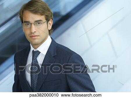 Stock Image - Businessman, portrait. Fotosearch