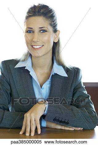 Stock Photography - Businesswoman, portrait. Fotosearch