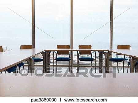 Stock Image - Empty conference room. Fotosearch