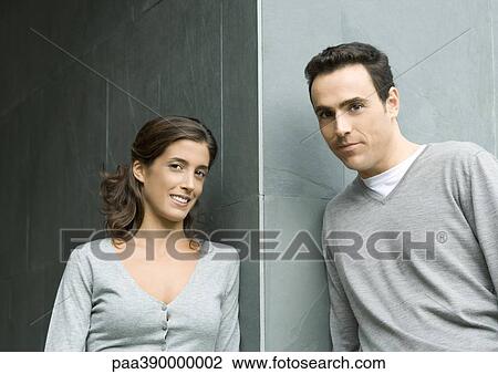 Stock Image - Couple, portrait. Fotosearch