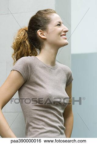 Woman, portrait View Large Photo Image Stock Photograph - Woman, portrait. Fotosearch