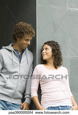Picture - Young couple, portrait. Fotosearch