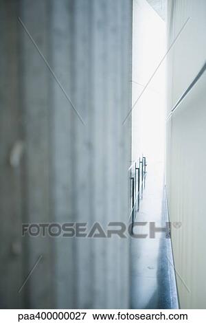 Stock Photo - Architectural detail, corridor. Fotosearch