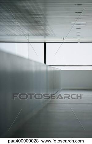 Stock Photo - Architectural detail of office building interior. Fotosearch