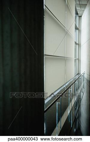Stock Image - Architectural detail, railing. Fotosearch