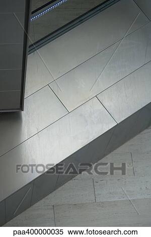 Architectural detail, underside of escalator View Large Photo Image Stock Photography - Architectural detail, underside of escalator. Fotosearch