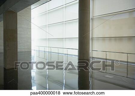 Architectural view of building interior View Large Photo Image Stock Photo - Architectural view of building interior. Fotosearch