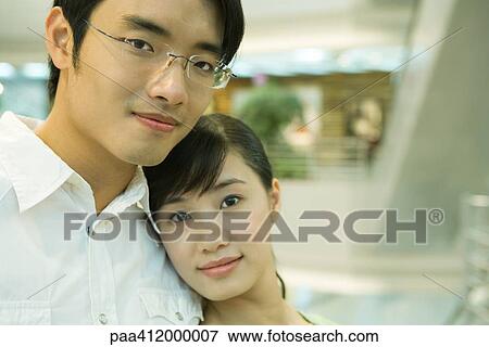 Couple, portrait View Large Photo Image Stock Photo - Couple, portrait. Fotosearch