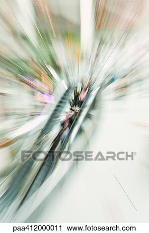 People on escalator, blurred motion View Large Photo Image Stock Image - People on escalator, blurred motion. Fotosearch