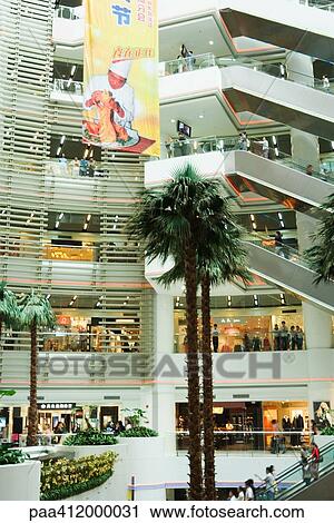 Shopping mall View Large Photo Image Stock Image - Shopping mall. Fotosearch