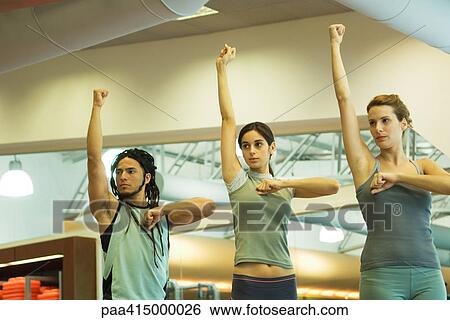 Exercise class View Large Photo Image Stock Photograph - Exercise class. Fotosearch
