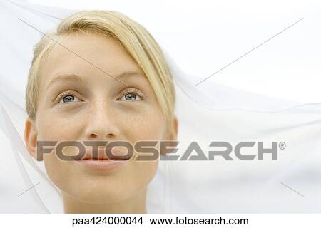 Teenage girl, close-up of face View Large Photo Image Picture - Teenage girl, close-up of face. Fotosearch