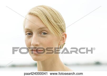 Teenage girl, portrait View Large Photo Image Stock Image - Teenage girl, portrait. Fotosearch