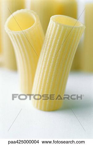 Rigatoni pasta View Large Photo Image Picture - Rigatoni pasta. Fotosearch