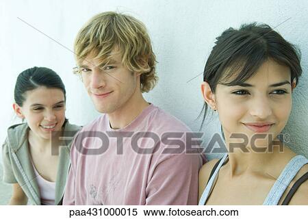 Group of young friends View Large Photo Image Stock Photography - Group of young friends. Fotosearch