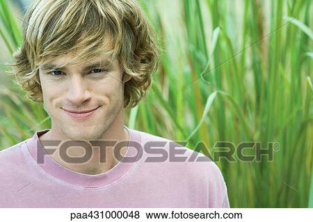 Young man, portrait View Large Photo Image Stock Photo - Young man, portrait. Fotosearch