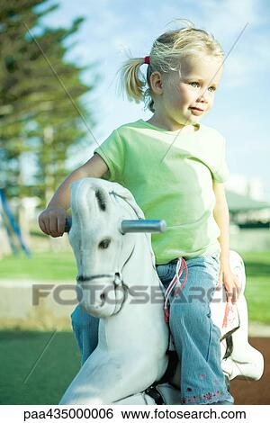 playground rocking horse