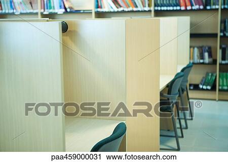 Library cubicle, cropped view View Large Photo Image Stock Image - Library cubicle, cropped view. Fotosearch