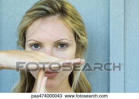 Woman making time out signal with hands, close-up View Large Photo Image Stock Image - Woman making time out signal with hands, close-up. Fotosearch