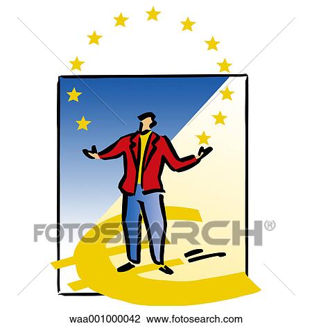 Drawing - magicians, finances, show, juggling, juggle, spectacles. Fotosearch
