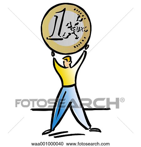 Clipart - men, finances, forts, force, pictograms, drawings, illustrations. Fotosearch