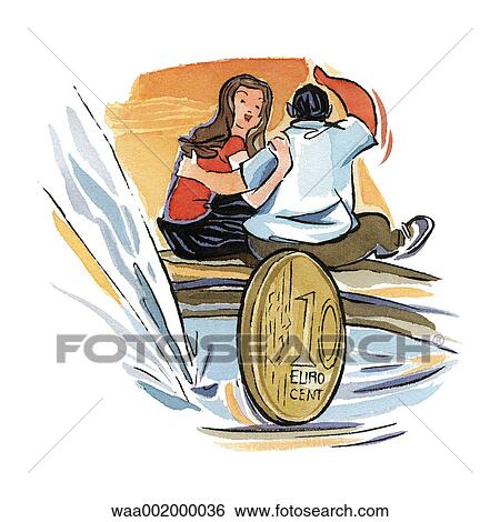 drawings, coins, Europe, European, European, currency, money View Large Illustration Stock Illustration - drawings, coins, Europe, European, European, currency, money. Fotosearch