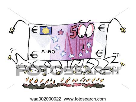 drawings, five, hundreds, numbers, trade, cash, liquidities View Large Illustration Drawing - drawings, five, hundreds, numbers, trade, cash, liquidities. Fotosearch