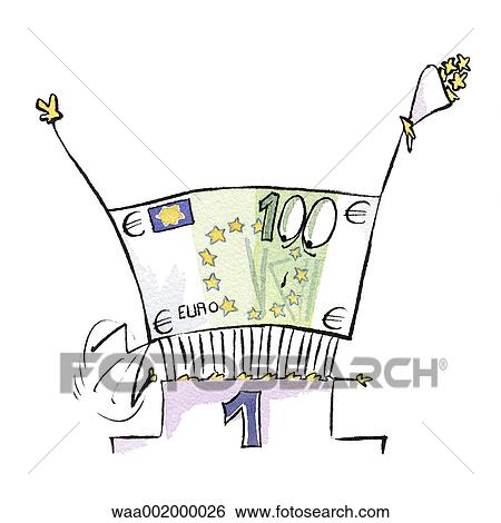 drawings, illustrations, humour, humorous, podium, euro, money View Large Illustration Stock Illustration - drawings, illustrations, humour, humorous, podium, euro, money. Fotosearch