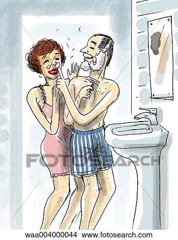 drawing, humorous, humour, understanding, teasers, teaser, taquiner View Large Illustration Stock Illustration - drawing, humorous, humour, understanding, teasers, teaser, taquiner. Fotosearch