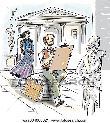 drawing, models, model, idealize, ideal, tourists View Large Illustration Clip Art - drawing, models, model, idealize, ideal, tourists. Fotosearch