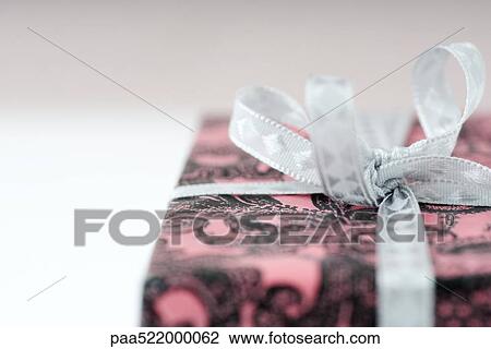 Gift wrapped present, detail View Large Photo Image Stock Image - Gift wrapped present, detail. Fotosearch