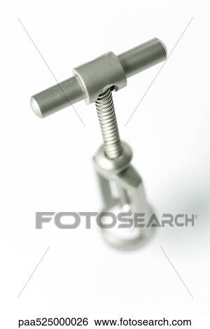 Corkscrew, close-up of handle View Large Photo Image Stock Photograph - Corkscrew, close-up of handle. Fotosearch