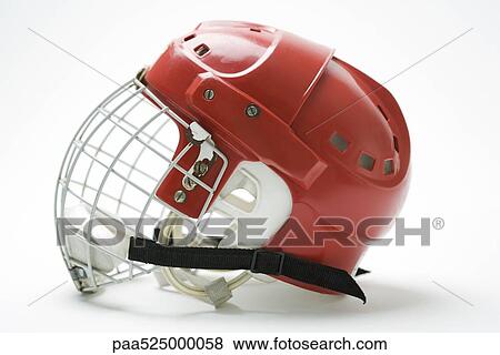 Hockey helmet, side view View Large Photo Image Stock Photo - Hockey helmet, side view. Fotosearch