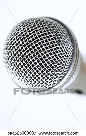 Microphone grille, extreme close-up View Large Photo Image Stock Photo - Microphone grille, extreme close-up. Fotosearch