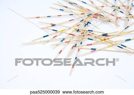 Pile of pick up sticks, close-up View Large Photo Image Stock Photo - Pile of pick up sticks, close-up. Fotosearch