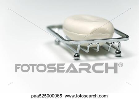 Soap in soap dish, close-up View Large Photo Image Stock Photography - Soap in soap dish, close-up. Fotosearch