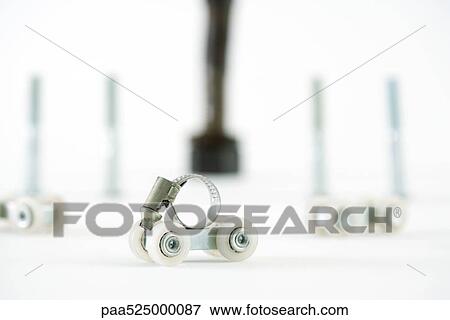 Toy car made of hardware pieces View Large Photo Image Stock Photo - Toy car made of hardware pieces. Fotosearch