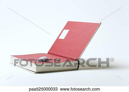 Wireless computer mouse resting on open book View Large Photo Image Stock Image - Wireless computer mouse resting on open book. Fotosearch