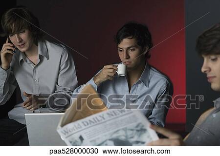 People hanging out in coffee shop View Large Photo Image Stock Image - People hanging out in coffee shop. Fotosearch