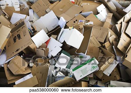 Heap of flattened cardboard, full frame View Large Photo Image Stock Image - Heap of flattened cardboard, full frame. Fotosearch