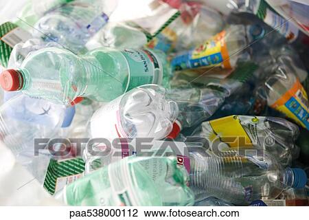 Plastic bottles, full frame View Large Photo Image Stock Image - Plastic bottles, full frame. Fotosearch