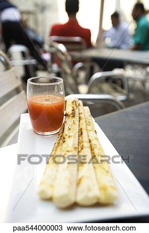 Breadsticks with dipping sauce View Large Photo Image Stock Image - Breadsticks with dipping sauce. Fotosearch