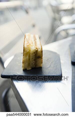 Stock Image - Grilled sandwich. Fotosearch