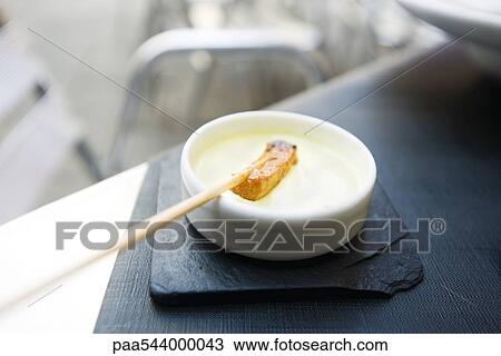 Roast pork on skewer with dipping sauce View Large Photo Image Stock Image - Roast pork on skewer with dipping sauce. Fotosearch