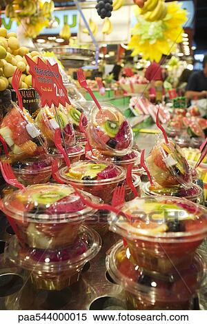 Stacked containers of sliced mixed fresh fruit View Large Photo Image Stock Photography - Stacked containers of sliced mixed fresh fruit. Fotosearch