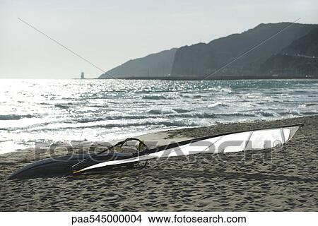 Windsurf board on beach View Large Photo Image Picture - Windsurf board on beach. Fotosearch