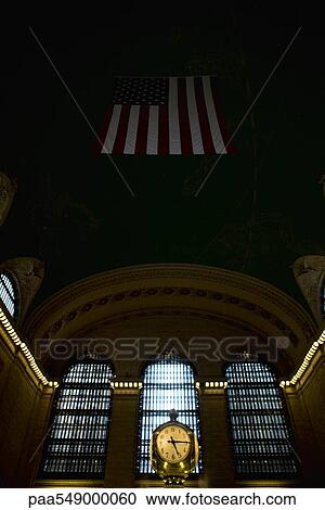"Clock inside of Grand Central Station, New York City" View Large Photo Image Stock Image - "Clock inside of Grand Central Station, New York City". Fotosearch